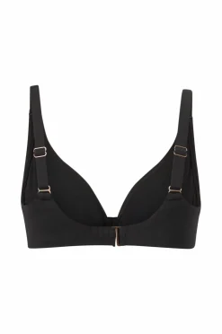 Ellos Plus collection Linda Bikini-BH med bøjle sort marmor Izmir/røgfarvet, matsort Hot