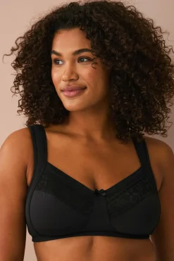 Ellos Plus collection Bh med bøjler med en blonde sort Sale