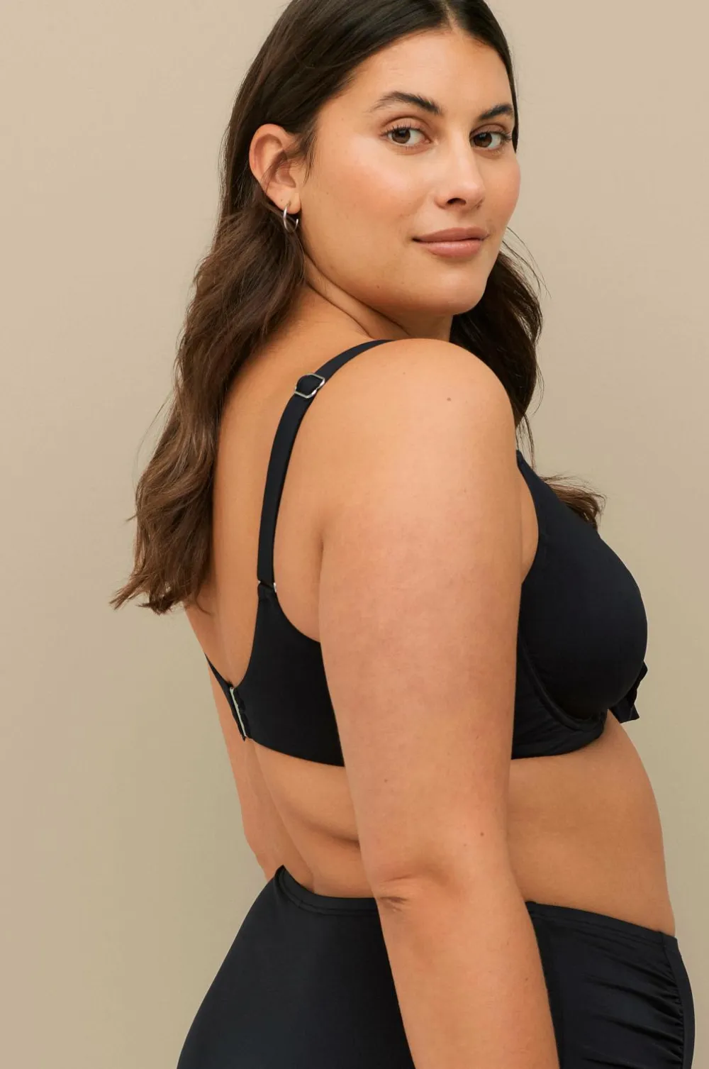 Ellos Bikinier & Bikinidele>Plus collection Bikini-BH med bøjle Sort