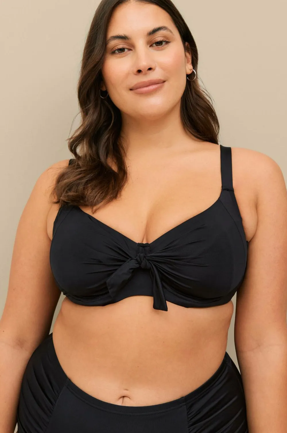 Ellos Bikinier & Bikinidele>Plus collection Bikini-BH med bøjle Sort