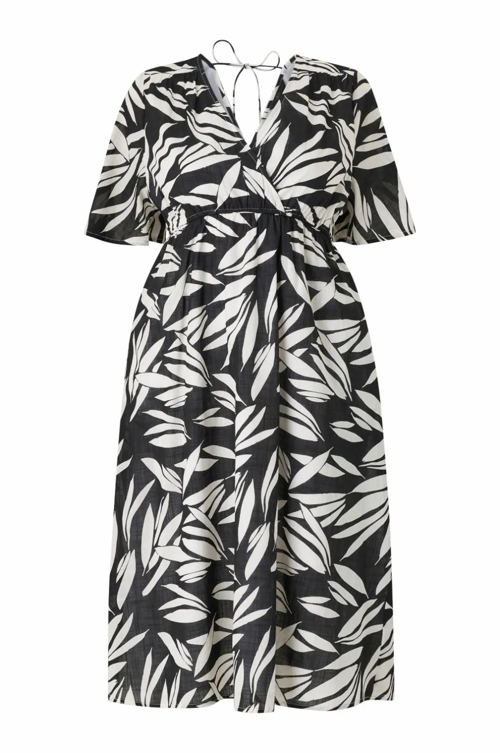 Ellos Plus collection Kjole Signe Sortmønstret New
