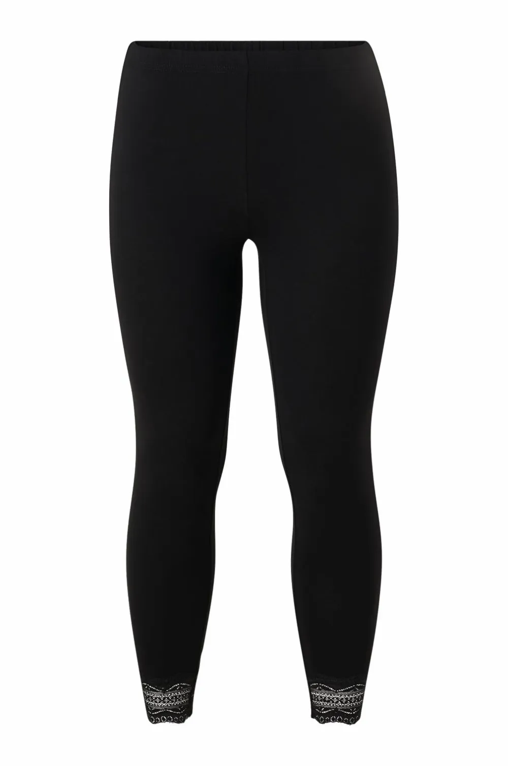 Ellos Tights & Leggings>Plus collection Leggings med en blonde Sort