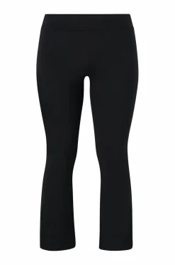 Ellos Plus collection Leggings med høj talje med en bootcut Sort Sale