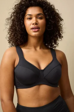 Ellos Plus collection Bikini-BH med bøjle Sort New