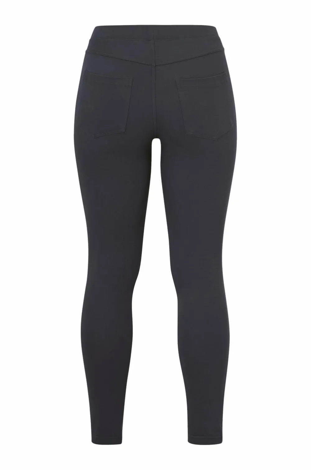 Ellos Basistøj|Tights & Leggings>Plus collection Treggings med høj talje Marine