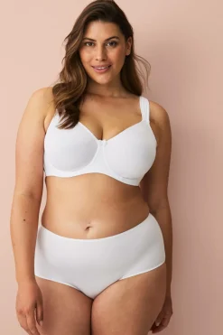 Ellos Bh'Er>Plus collection Bh med bøjler Minimizer Cilla Hvid