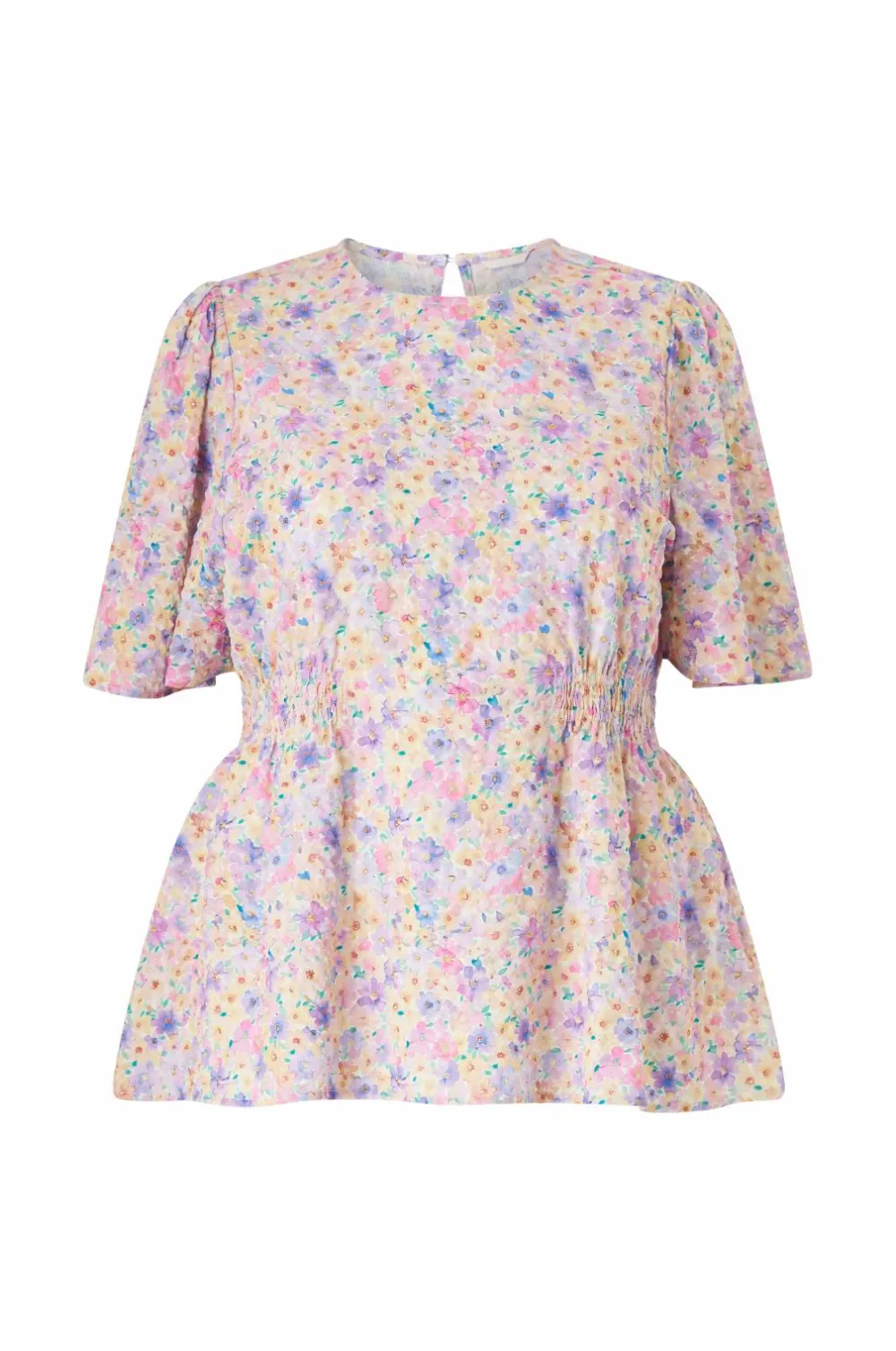 Ellos Skjorter & Bluser>Plus collection Bluse Rosablomstret