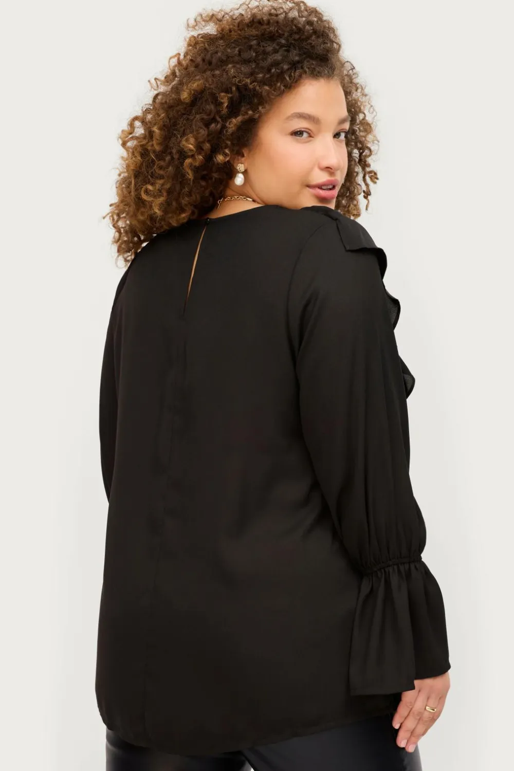 Ellos Tunikaer>Plus collection Tunika Donna Sort