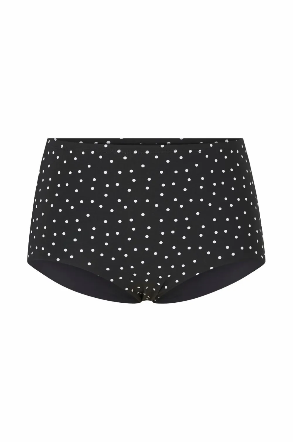 Ellos Plus collection Maxi Bikinitrusse med formende effekt Sort/hvidprikket Sale