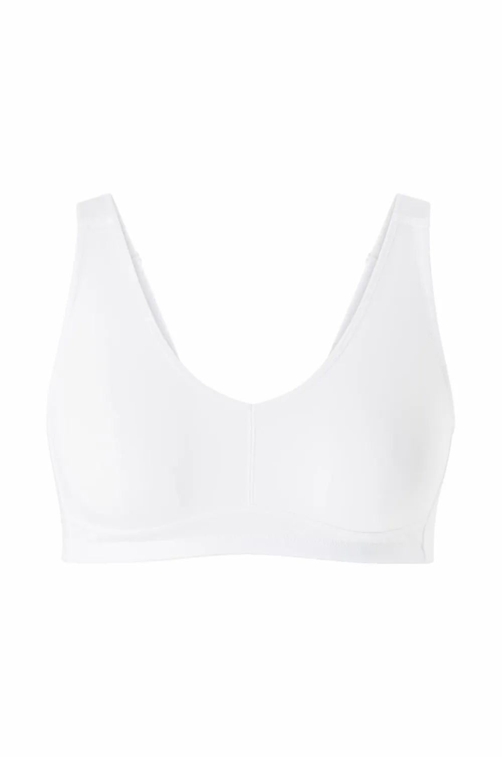 Ellos Plus collection Blød BH med formede skåle Hvid Online