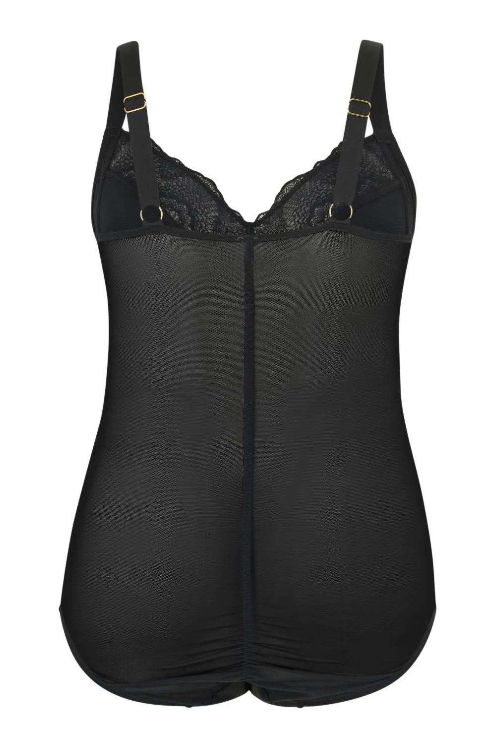 Ellos Shaping>Plus collection Spetsbody - let støtte sort