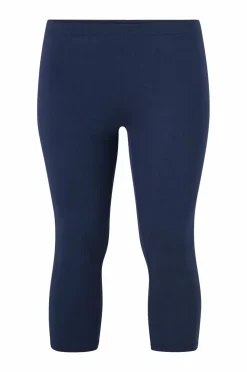 Ellos Plus collection Leggings med høj talje og 3/4 længde Marine New