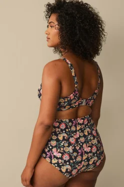 Ellos Plus collection Maxi Bikinitrusse med formende effekt Blomstret Hot