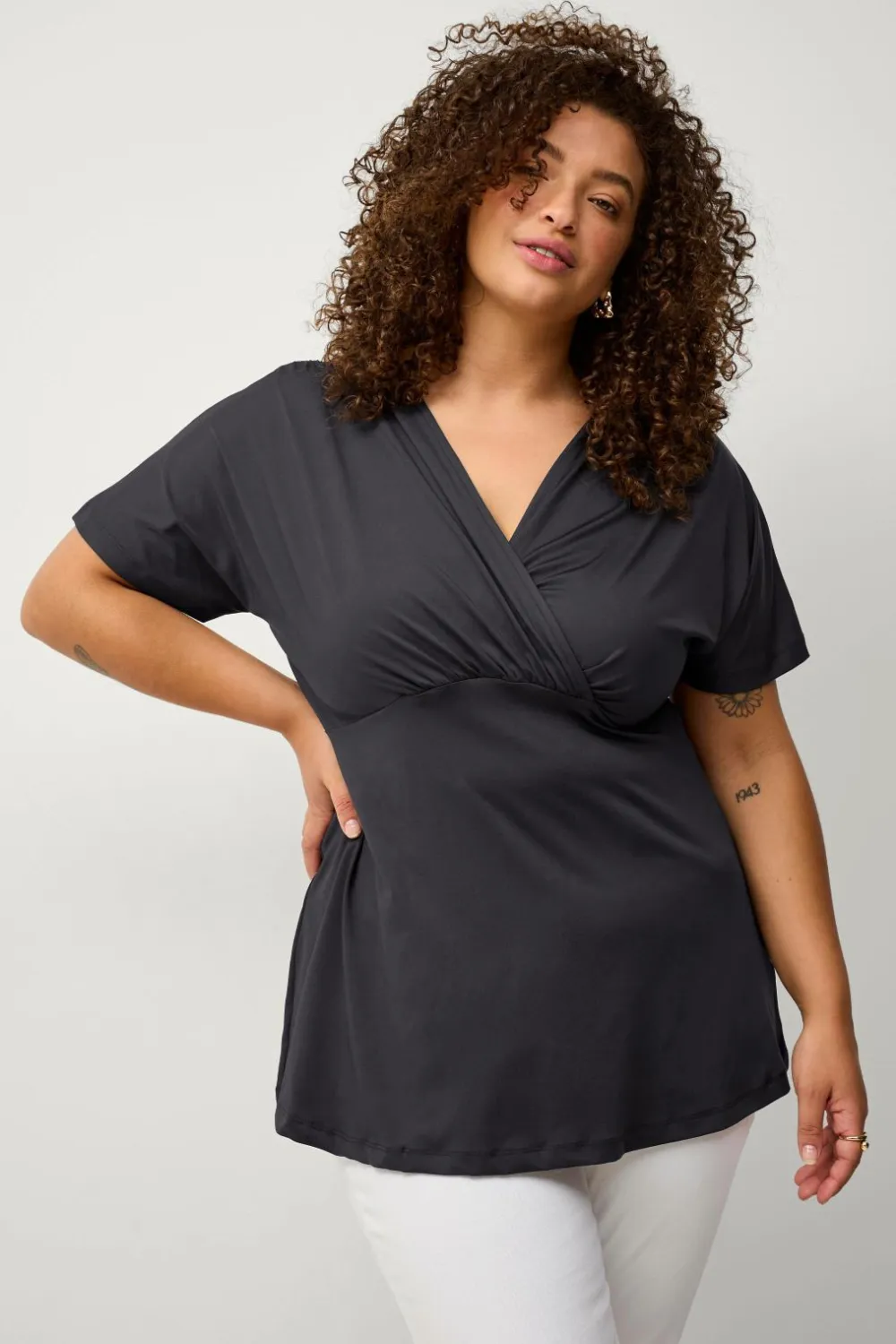 Ellos Plus collection Top Amber Dybsort New