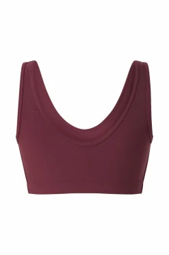 Ellos STUDIO Sports-bh V-neck Structure Vinrød Best