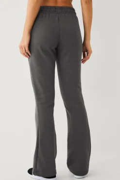 Ellos STUDIO Sweatbukser Sweat Pants Flare Core Gråbrun Best