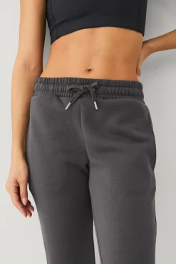 Ellos STUDIO Sweatbukser Sweat Pants Flare Core Gråbrun Best