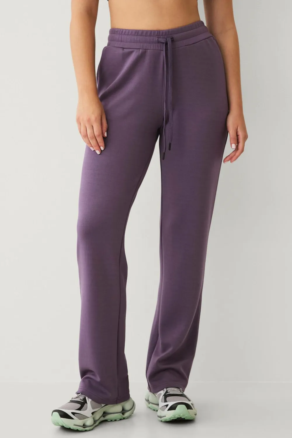 Ellos Træningstøj|Træningstøj>STUDIO Sweatpants Tech Sweatpants Straight rosa lila