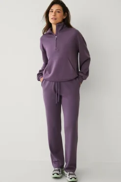 Ellos Træningstøj|Træningstøj>STUDIO Sweatpants Tech Sweatpants Straight rosa lila