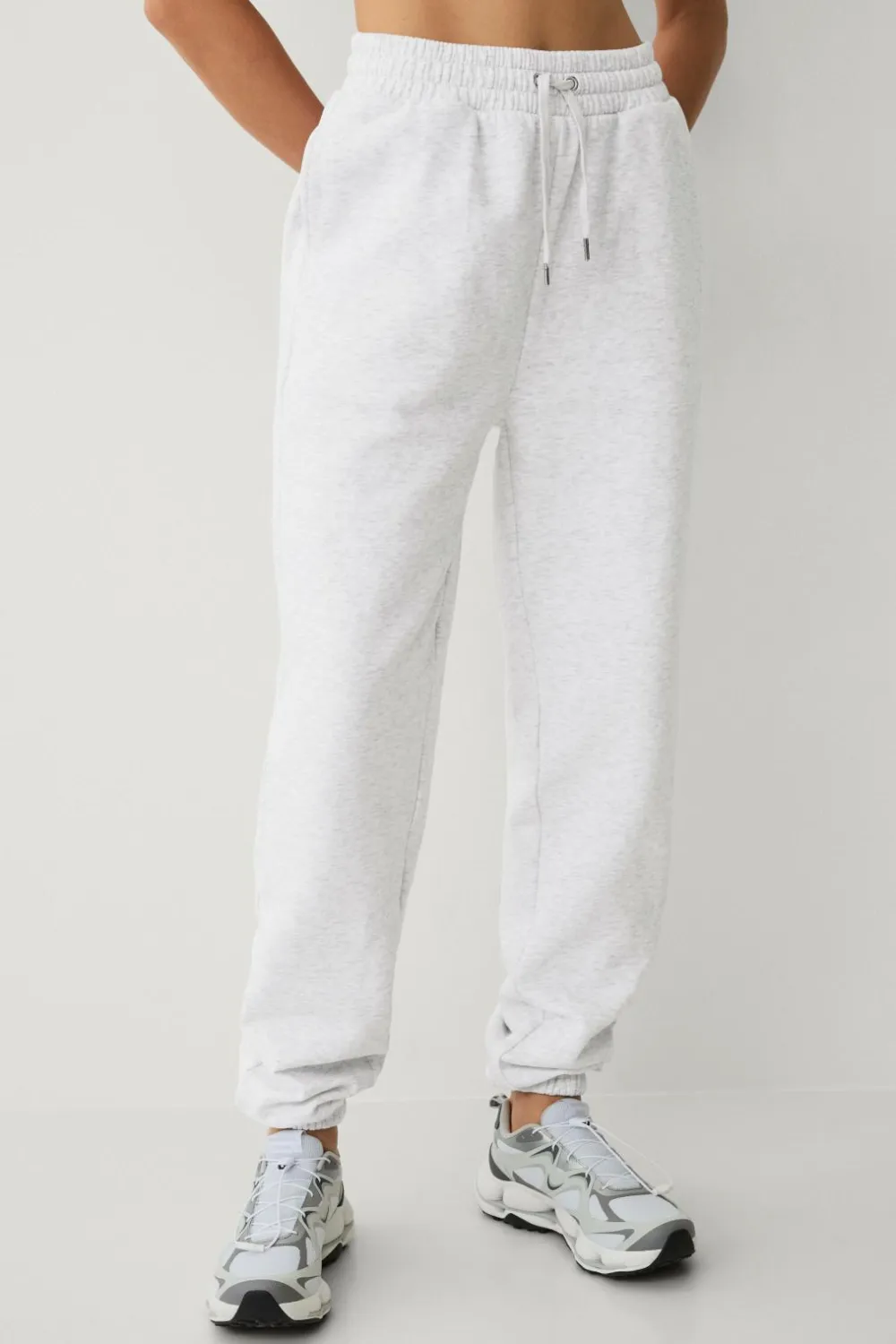 Ellos STUDIO Sweatpants Cuff Core Grå melange Outlet
