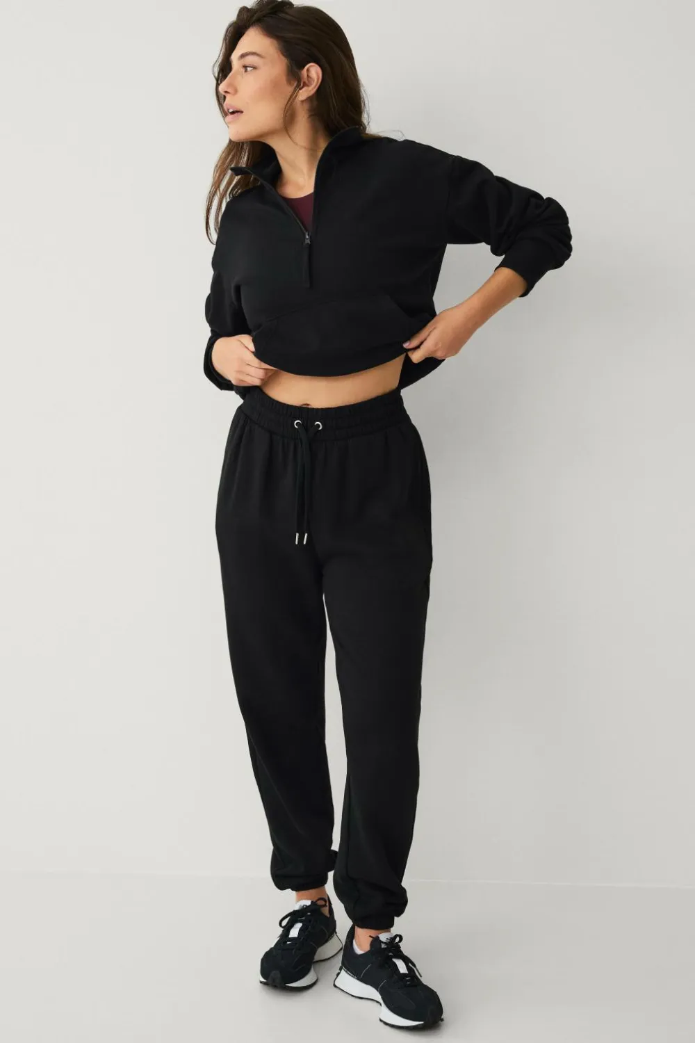 Ellos Træningstøj|Træningstøj>STUDIO Sweatpants Cuff Core Sort