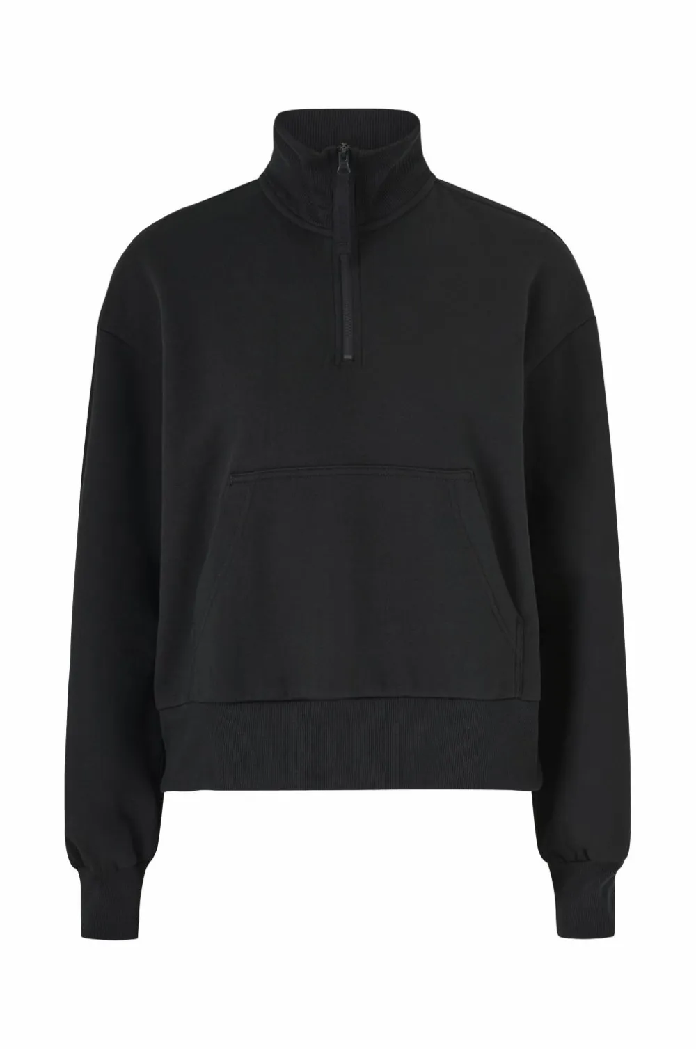 Ellos Træningstøj|Træningstøj>STUDIO Sweatshirt med høj krave sort