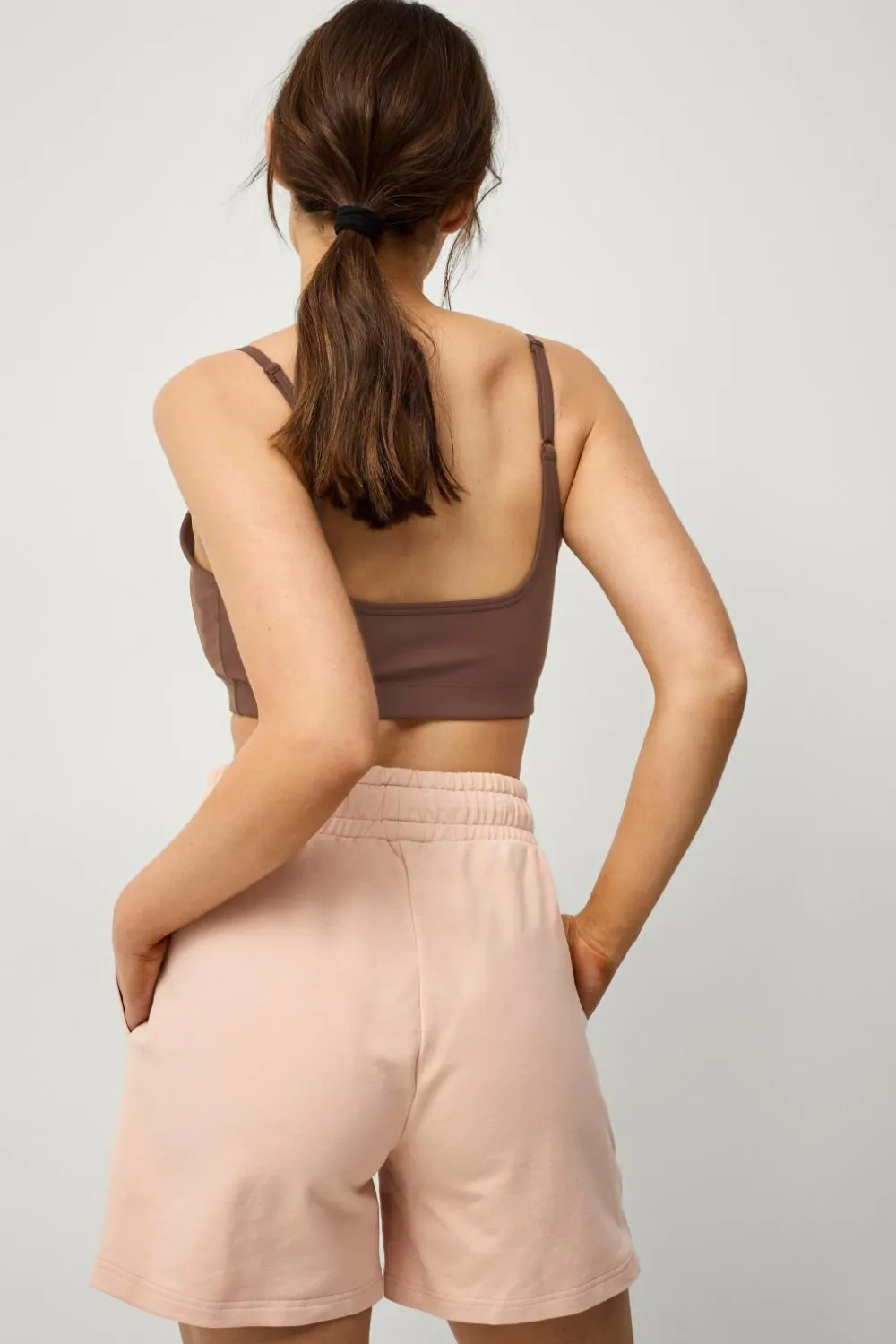 Ellos STUDIO Sweatshorts Soft Beigerosa Discount