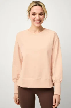 Ellos Sweatshirts & Hoodies>STUDIO Sweatshirt Sweat Crewneck Soft Beigerosa