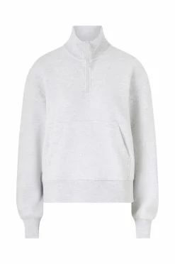 Ellos STUDIO Sweatshirt med høj krave Gråmelange Best
