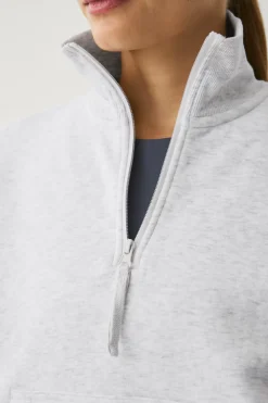 Ellos STUDIO Sweatshirt med høj krave Gråmelange Best