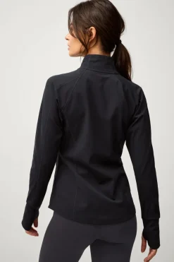 Ellos STUDIO Træningsjakke Warm Full Zip Core Sort Online