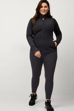 Ellos STUDIO Træningsjakke Warm Full Zip Core Sort Online