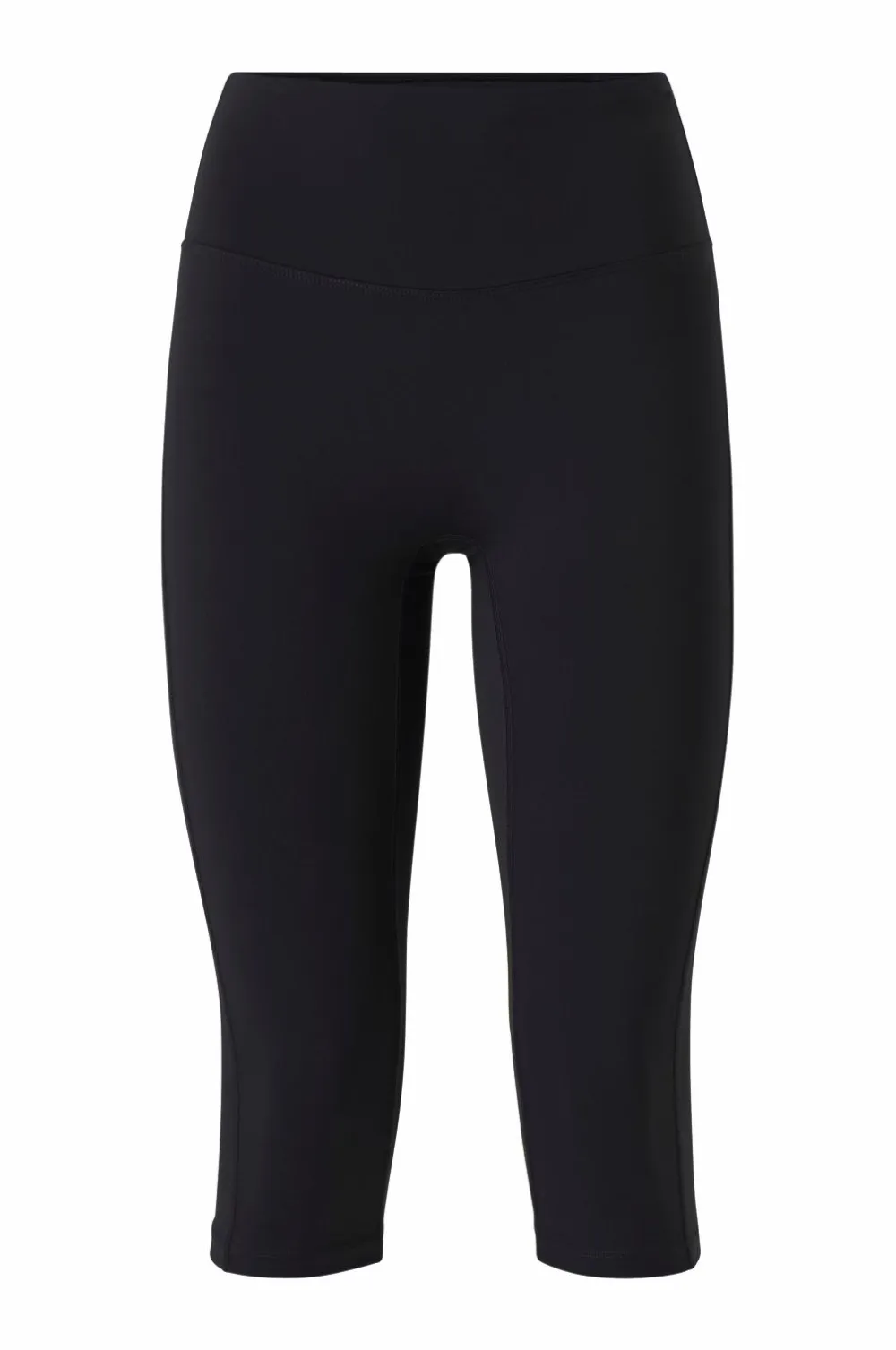 Ellos Træningstøj|Træningstøj>STUDIO Træningstights Capri Tights Flat Front Core Sort