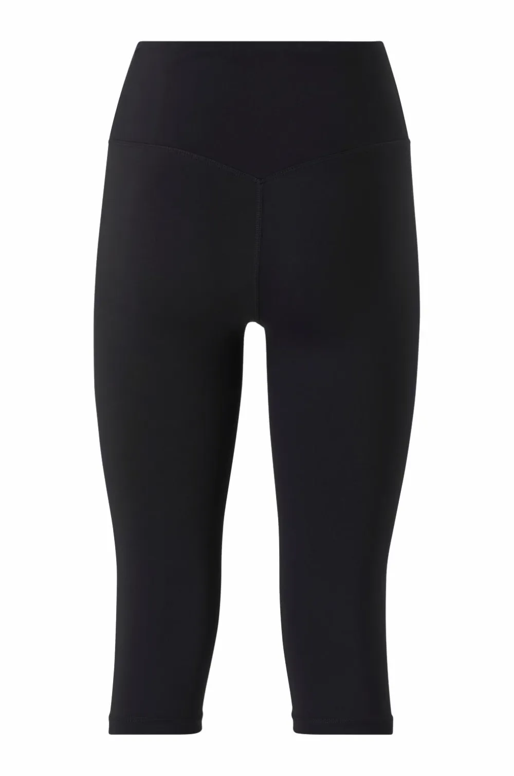 Ellos Træningstøj|Træningstøj>STUDIO Træningstights Capri Tights Flat Front Core Sort