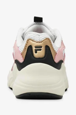 FILA Kondisko Collene Logo Kids White-powder pink New