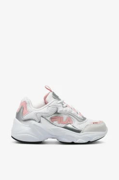 FILA Sneakers>Kondisko Collene Logo Kids White-sølvfarvet