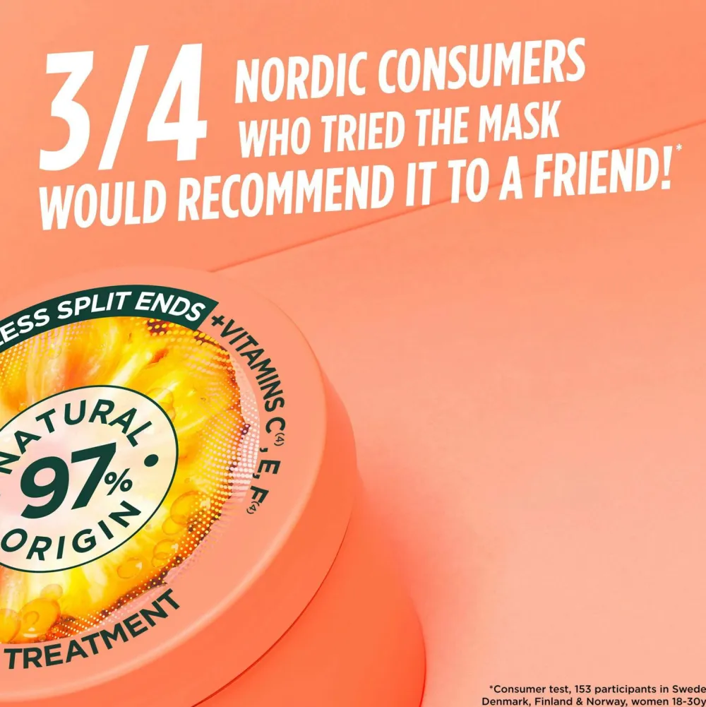 Garnier Hår|Hår>Fructis Hair Food Pineapple Hair Mask For Dull Hair 400 Ml No Color
