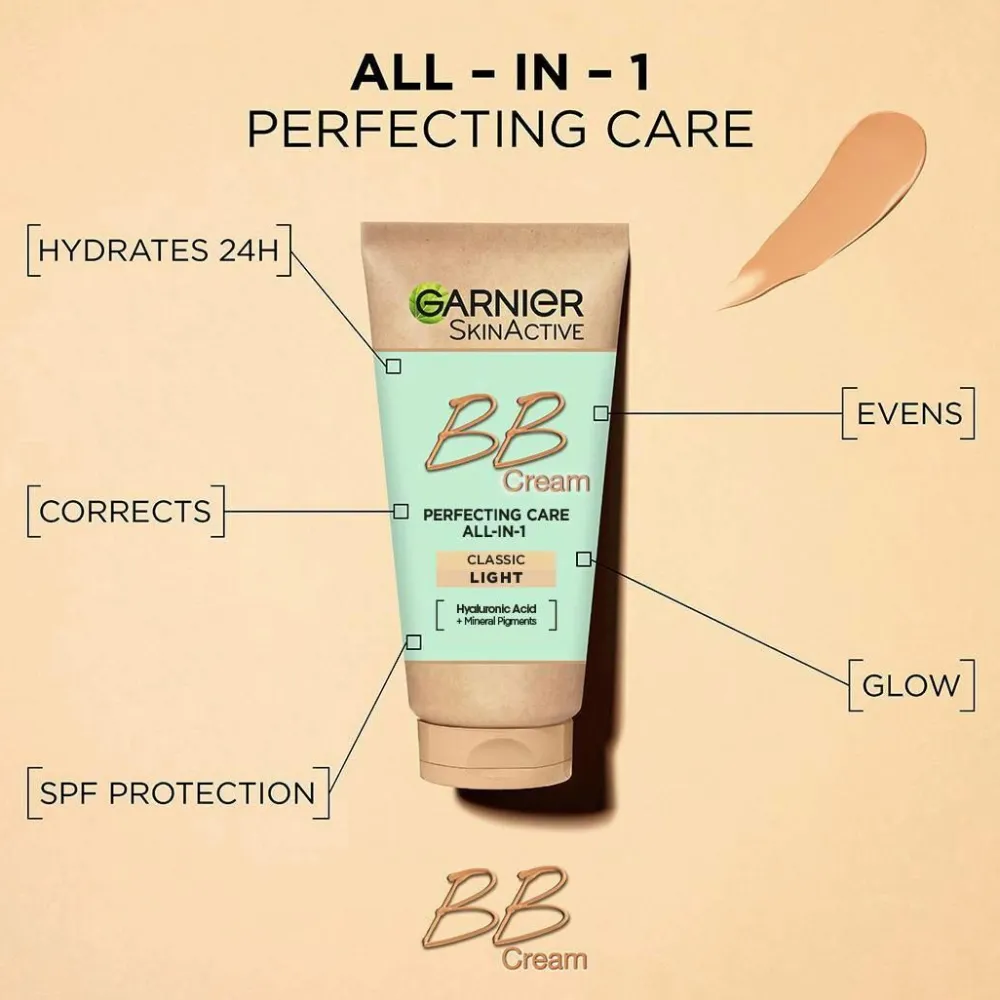 Garnier Ansigtspleje|Ansigtspleje>Skinactive Bb Cream Classic For Normal Skin 50 Ml Medium