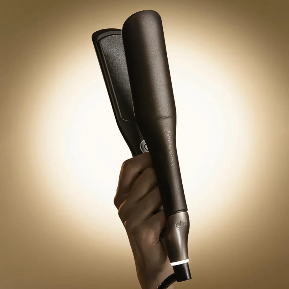 ghd Chronos Max glattejern med bred plade Sort Clearance