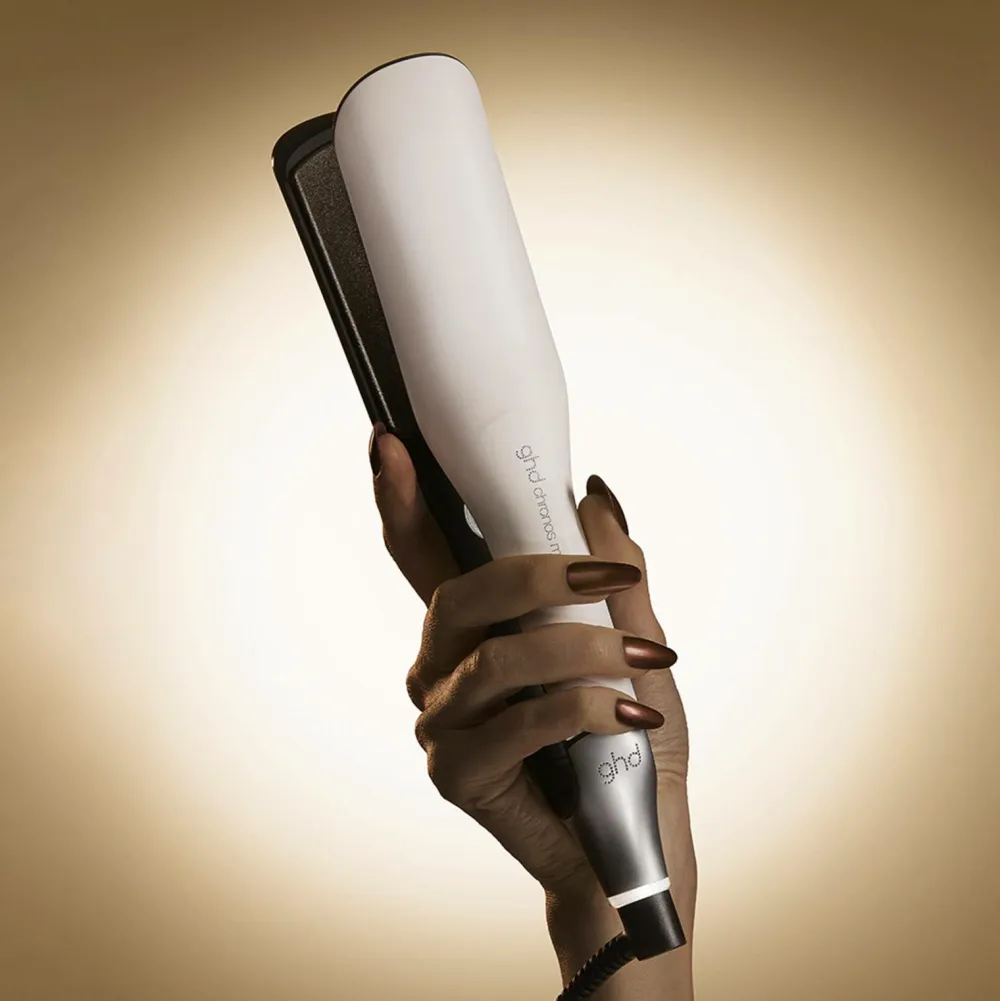 ghd Varmeredskaber>Chronos Max glattejern med bred plade Hvid