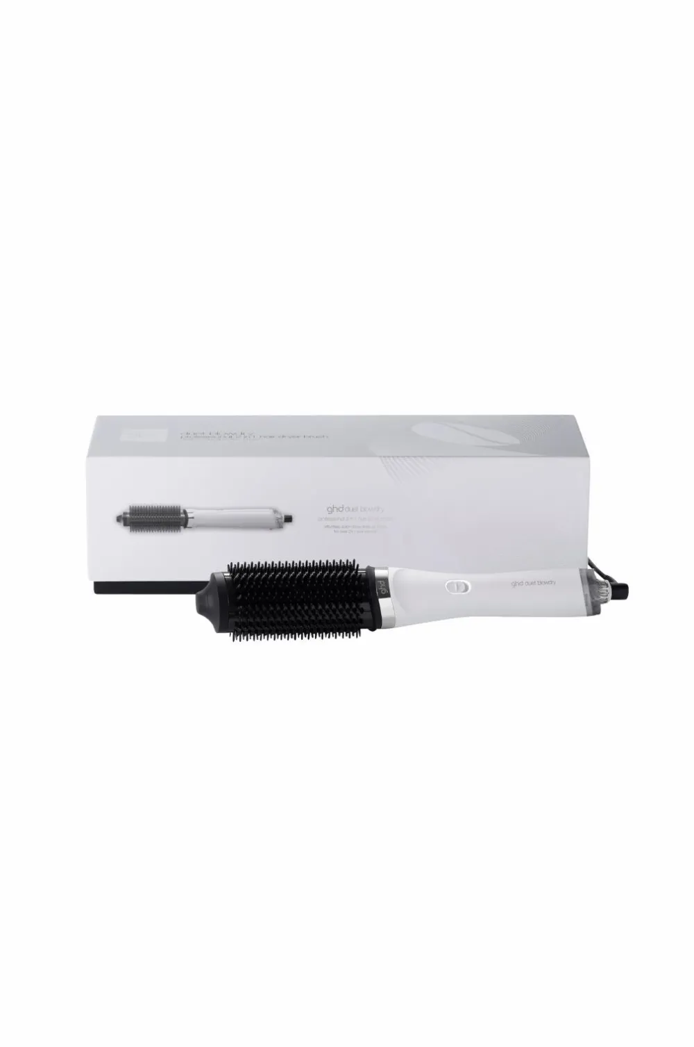 ghd Duet Blow Dry – 2-in-1 Hair Dryer Brush White