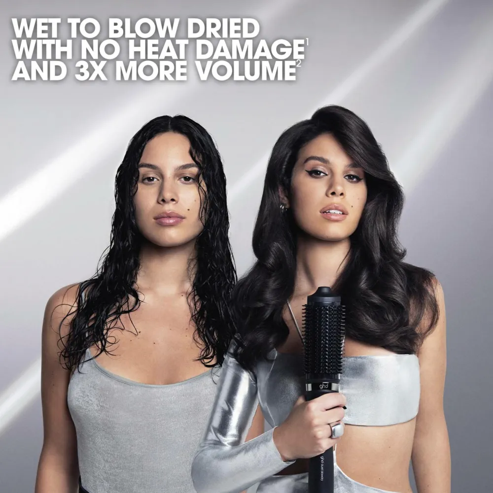 ghd Duet Blow Dry – 2-in-1 Hair Dryer Brush White