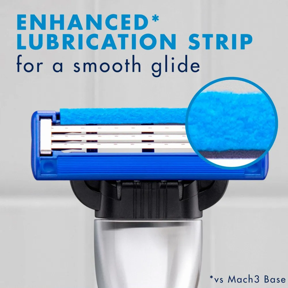 Gillette Barbering|Barbering>Barberblad Mach3 Turbo 8-pak No color