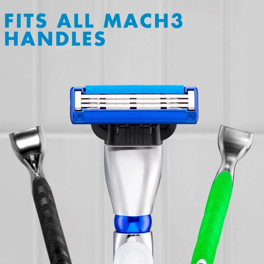 Gillette Barbering|Barbering>Barberblad Mach3 Turbo 6-pak No color