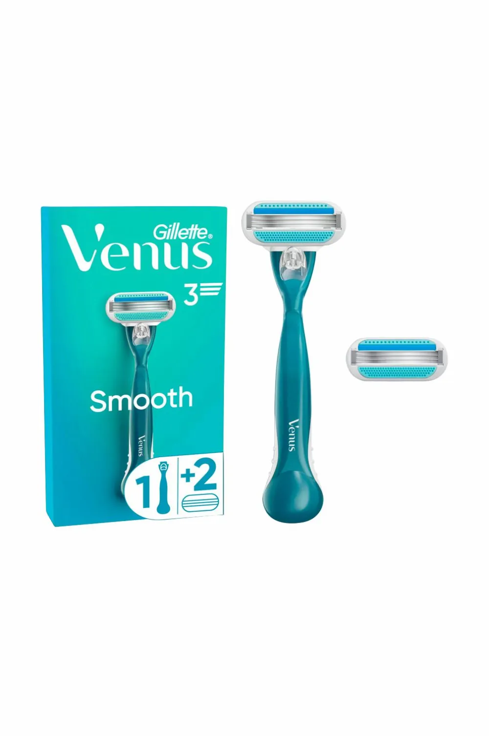 Gillette Barberblad Smooth + 2 barberblade No color Best