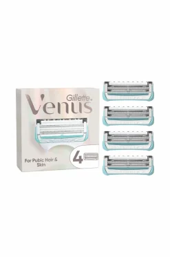 Gillette Barberblade - 4 stk. Venus Pubic Hair & Skin No color Outlet
