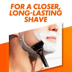 Gillette Barbering|Barbering>Barberkniv Fusion med 2 barberblade No color
