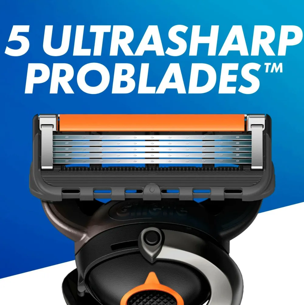 Gillette Barbering|Barbering>Barberkniv Progilde med 2 barberblade No color