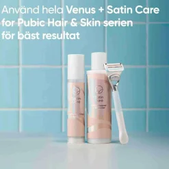 Gillette Venus Satin Care Cleanser + Shave Gel 190 ml No color Hot