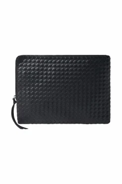 Gina Tricot Computertilbehør>Computertaske Braided Laptop Case Black (9000)